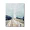 Stupell Industries White Lighthouse Boardwalk Rocky Cliff Coastal Landscape Water Canvas Wall Art